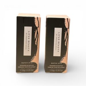 LIFUS Beauty Match Stix Bundle | Shimmer Skinsticks #05 Topaz & #04 Brown